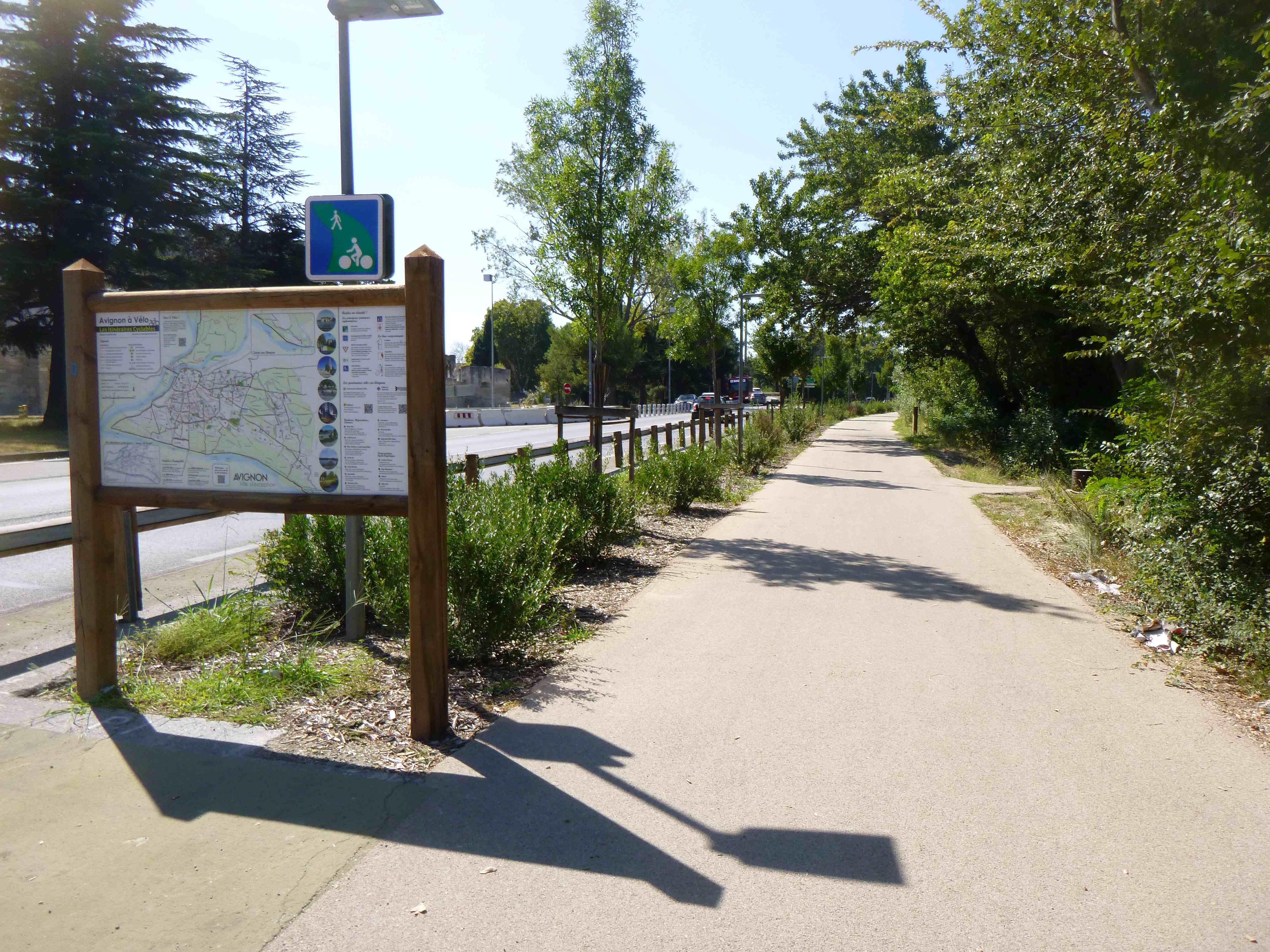 Voie verte à Avignon (2)