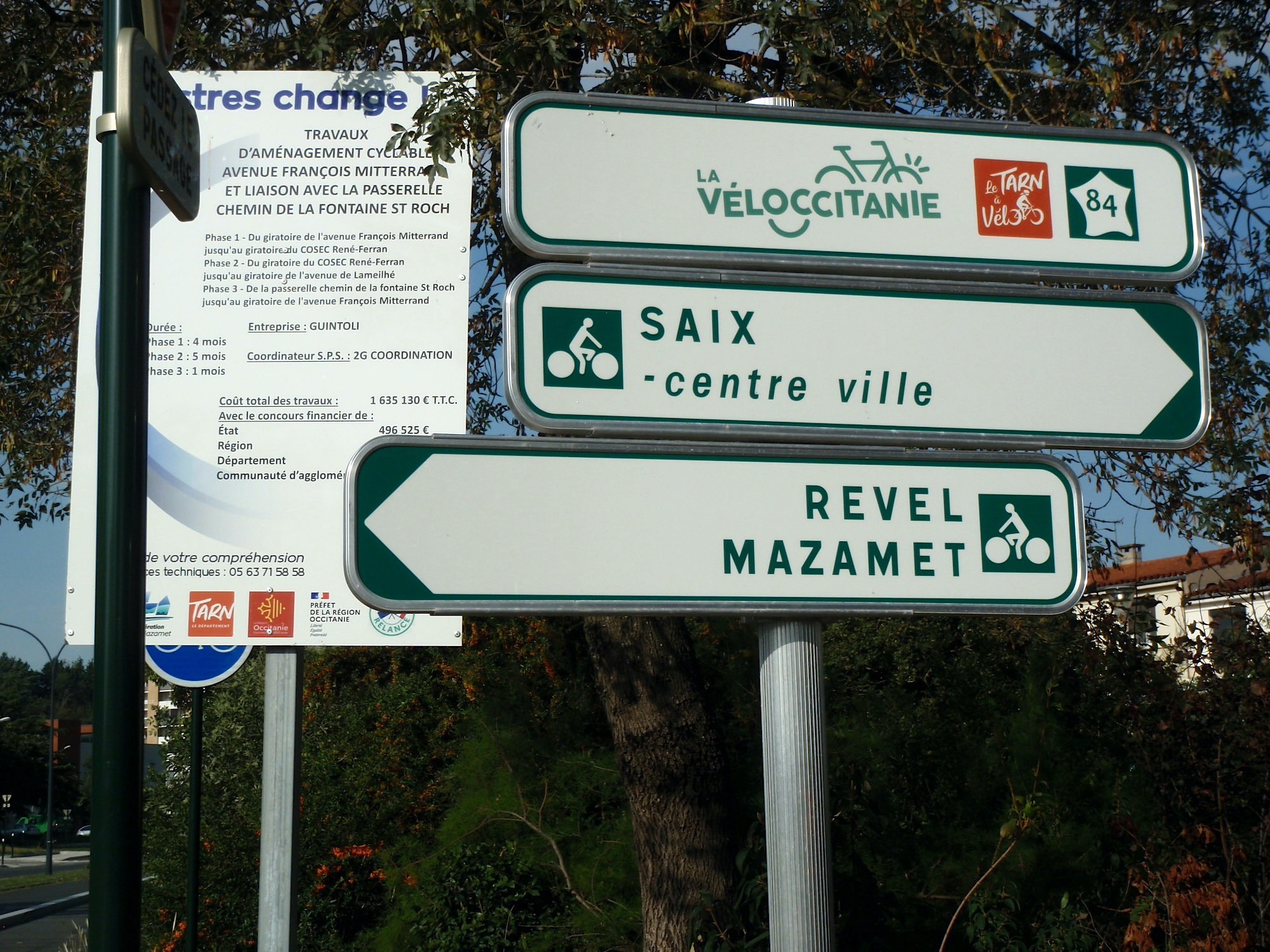 Travaux Av. F. Mitterrand