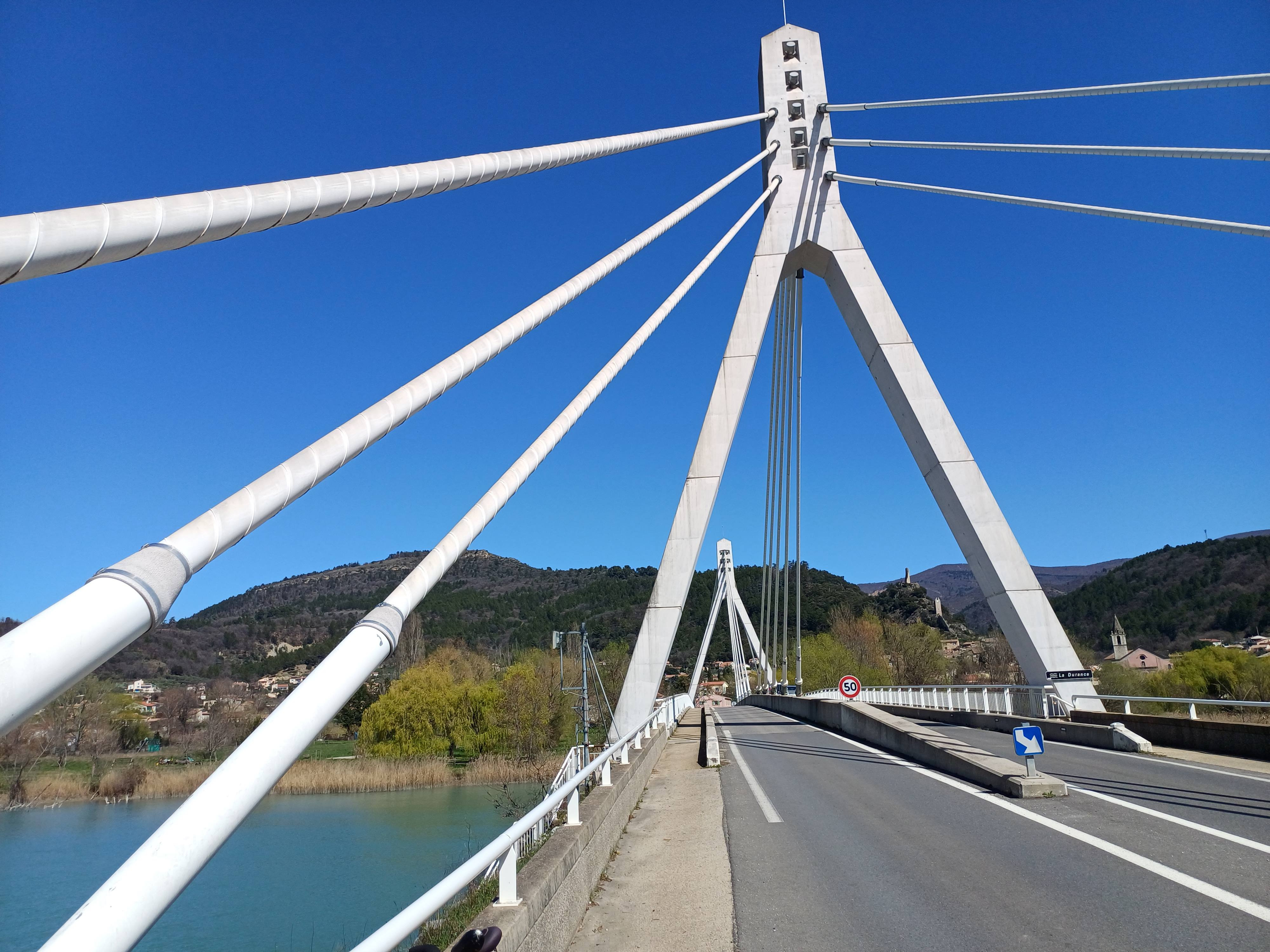 Pont routier de Volonne sur la Durance