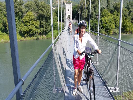 Passerelle de Rochomaure
