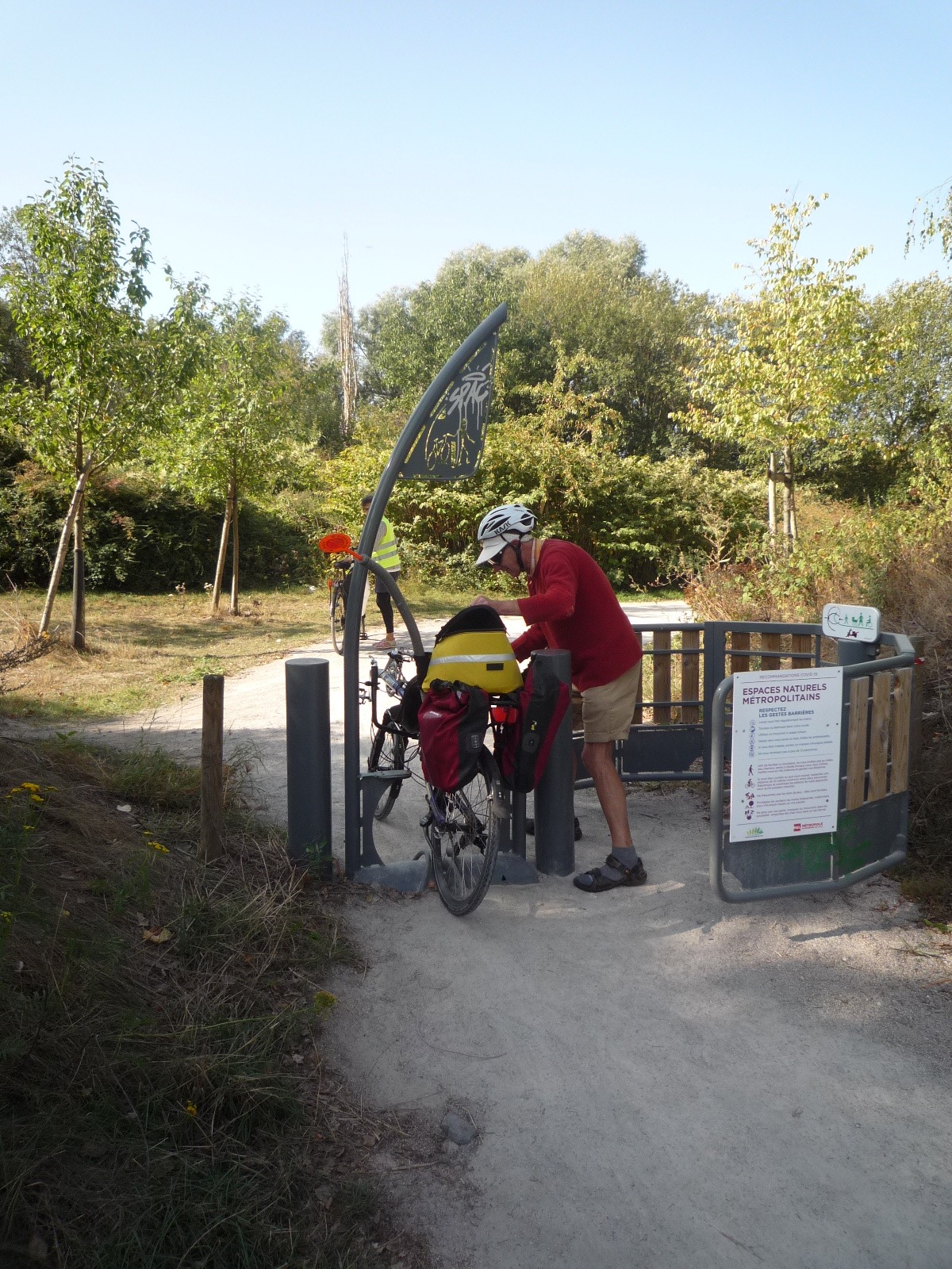 Barrière non conforme à Haubourdin