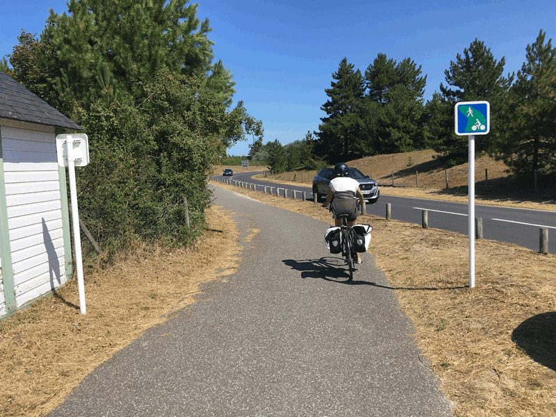 Fort Mahon : voie verte