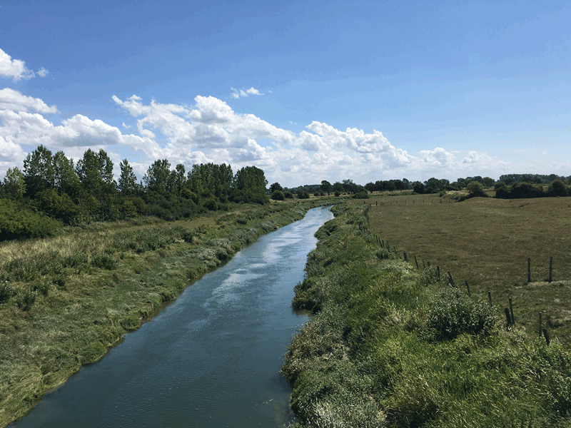 Vue depuis le Pont à Cailloux