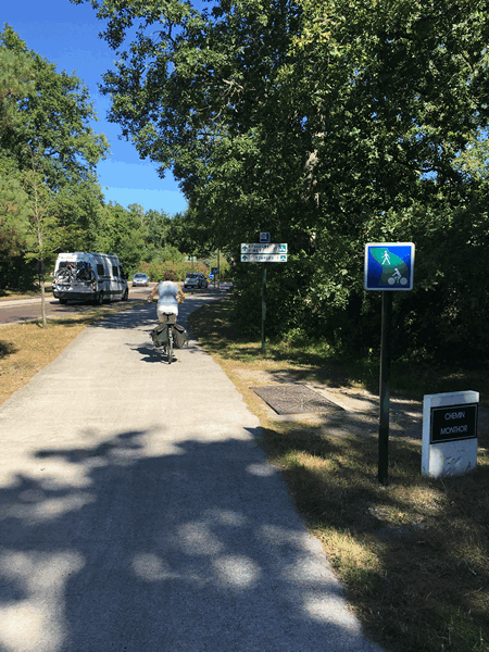 Le Touquet : voie verte