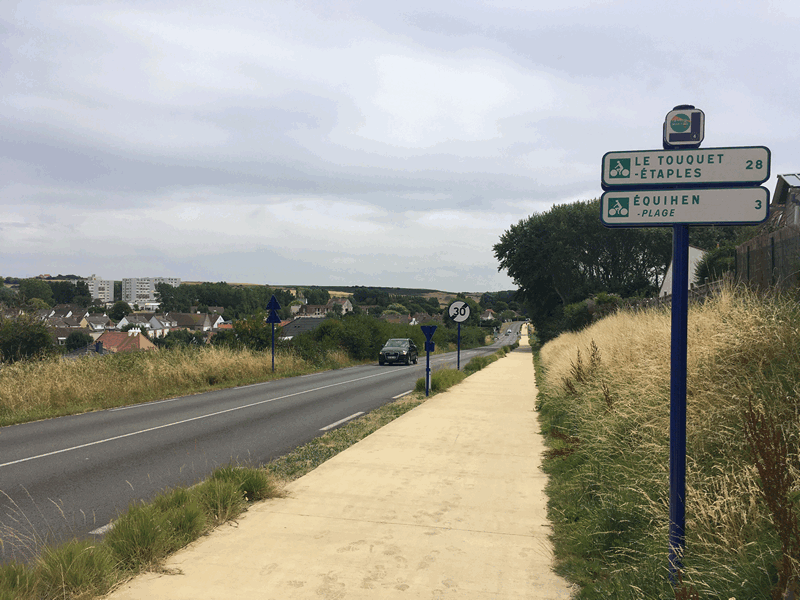 Equihen-Plage : voie verte
